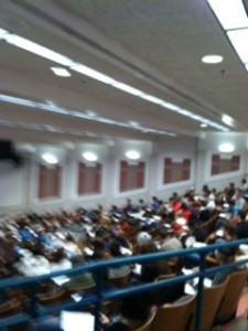 UMD lecture hall