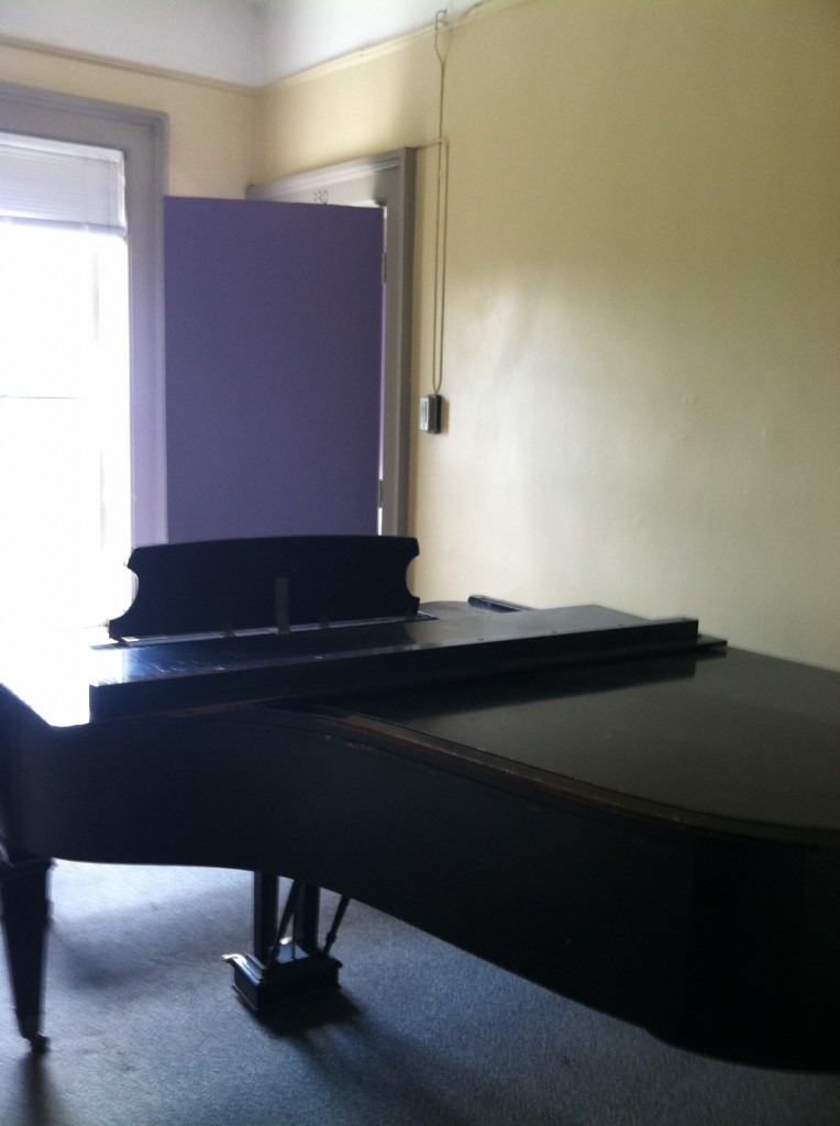 Music practice room