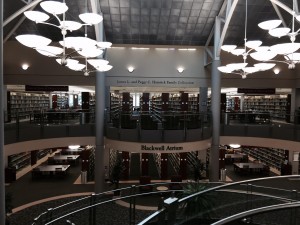 Library atrium