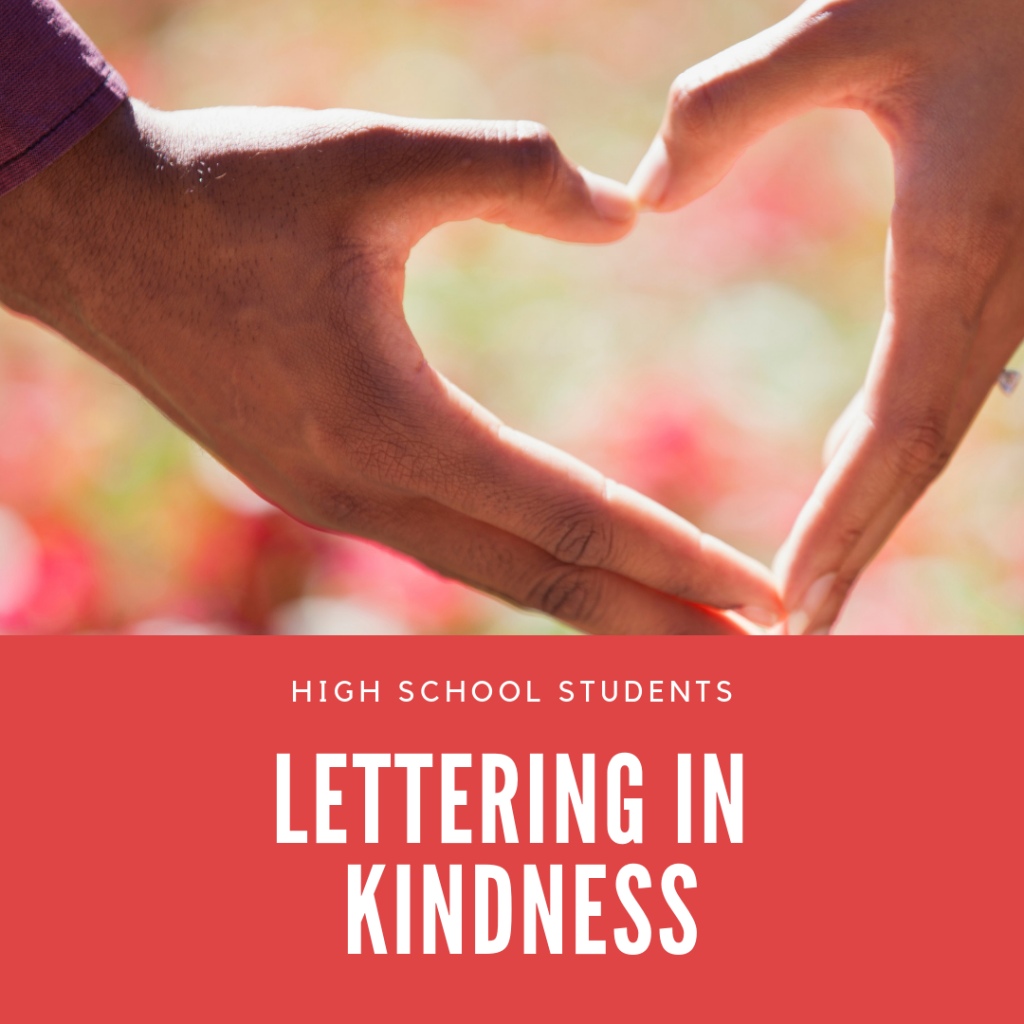 Lettering in kindness