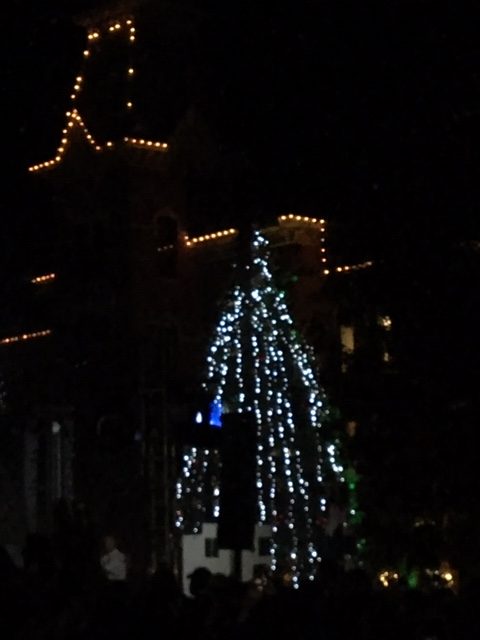 Baylor Christmas tree lighting