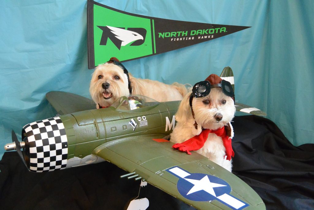 University of North Dakota "Studying aviation to finally get those flying squirrels..."